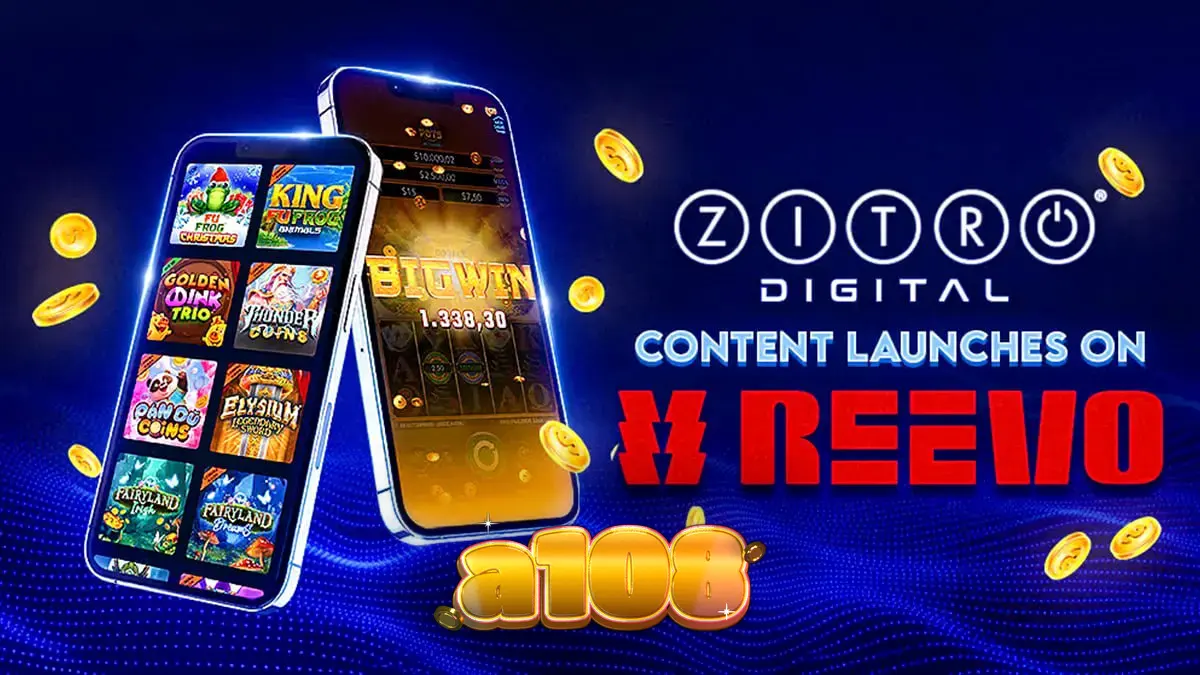 Interface de slot digital com elementos visuais vibrantes e modernos